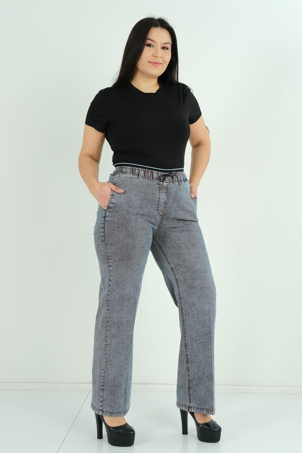 Mosento Sokak Giyimi Denim Pantolon kiremit