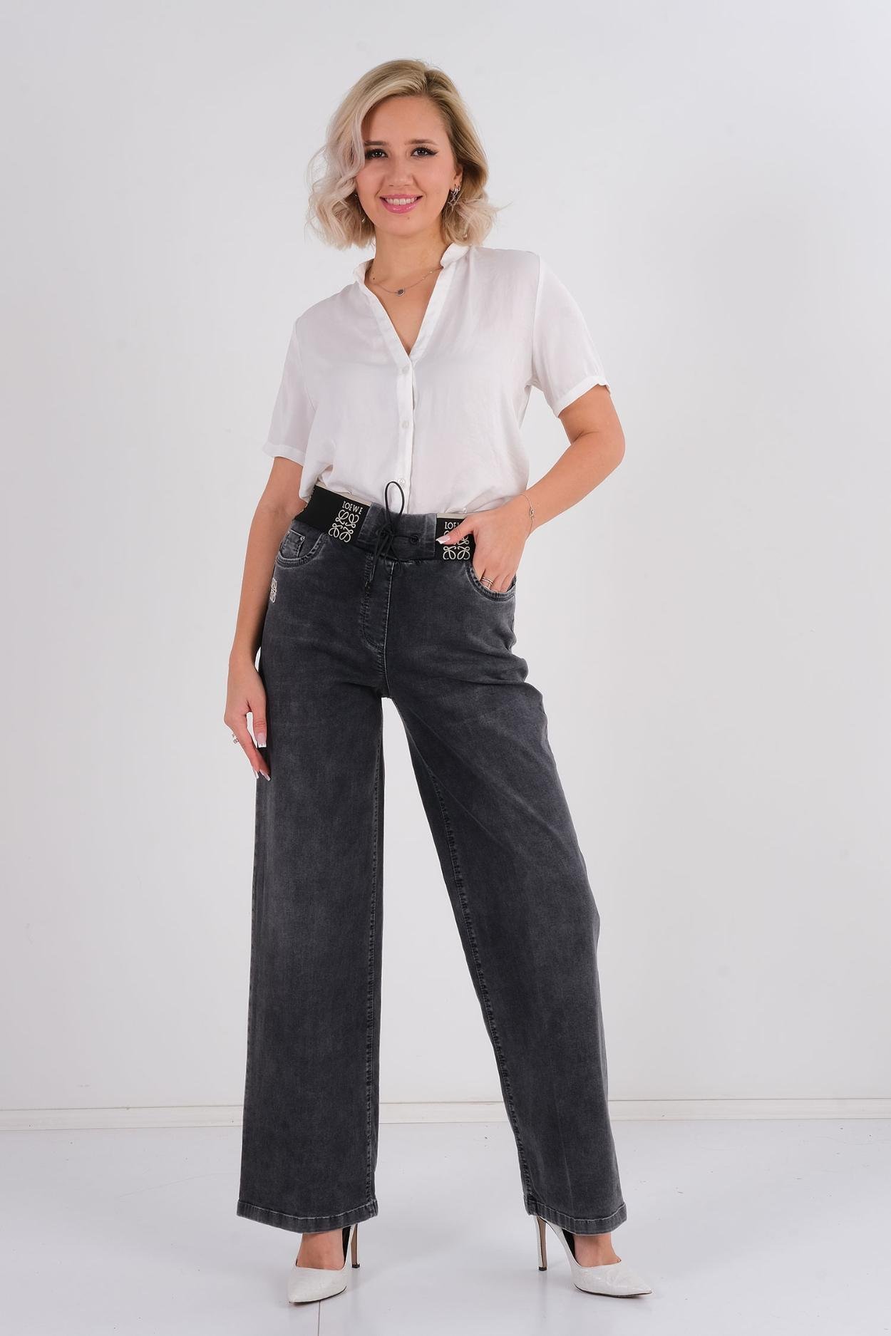 Mosento Sokak Giyimi Denim Pantolon Siyah