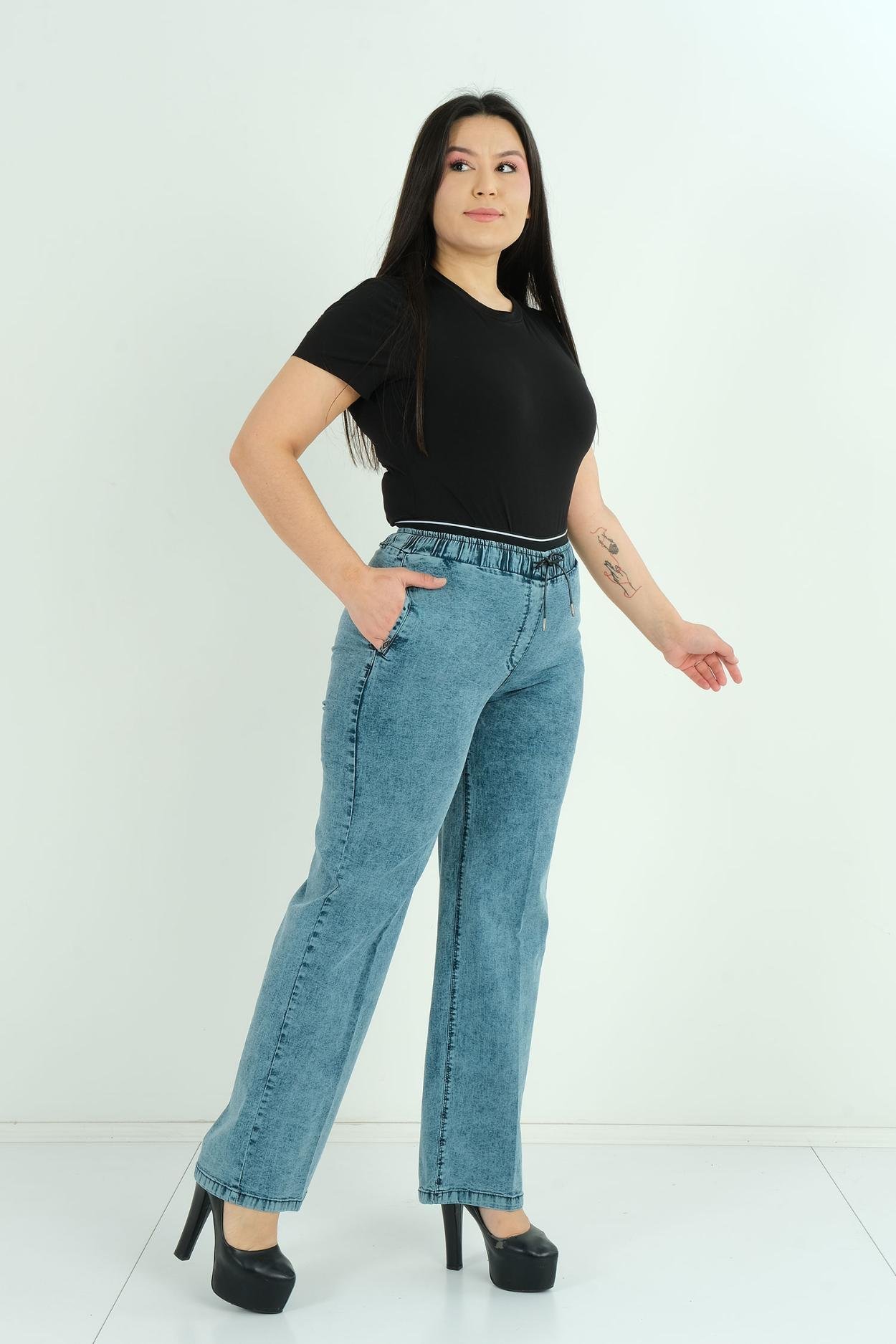 Mosento Sokak Giyimi Denim Pantolon Yeşil