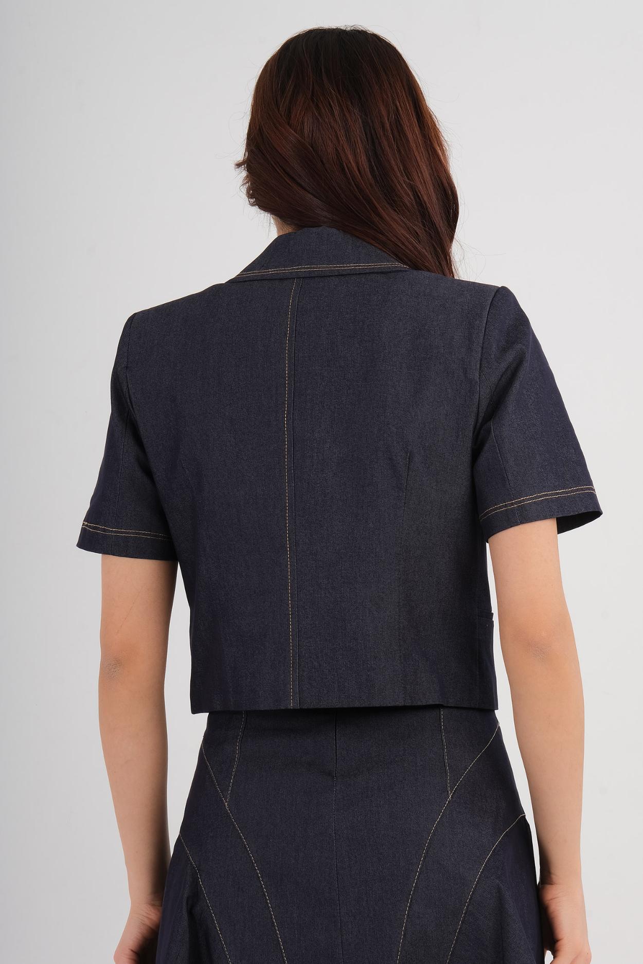 Noix Günlük Giyim Denim Ceket Lacivert