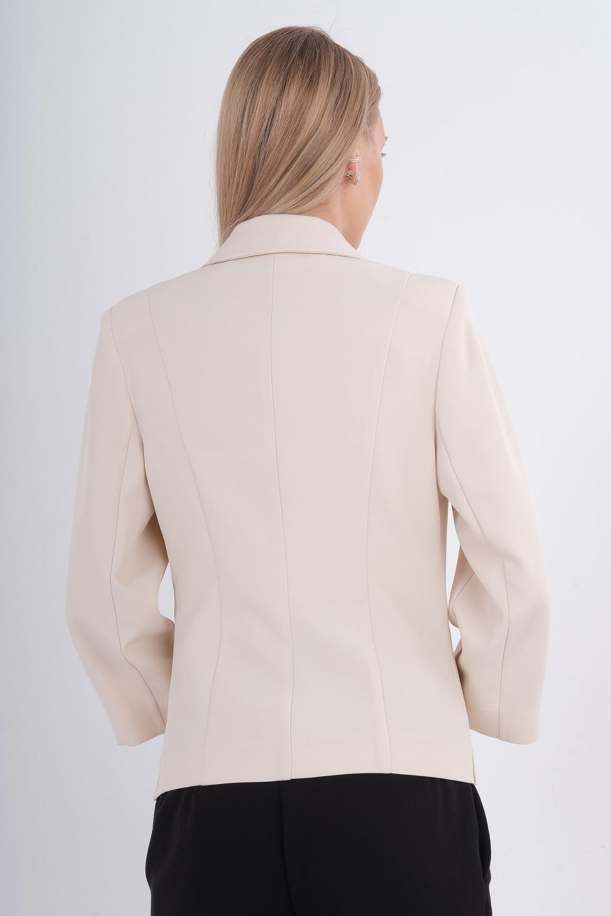 Hkn Fashion Casual Jackets Beige