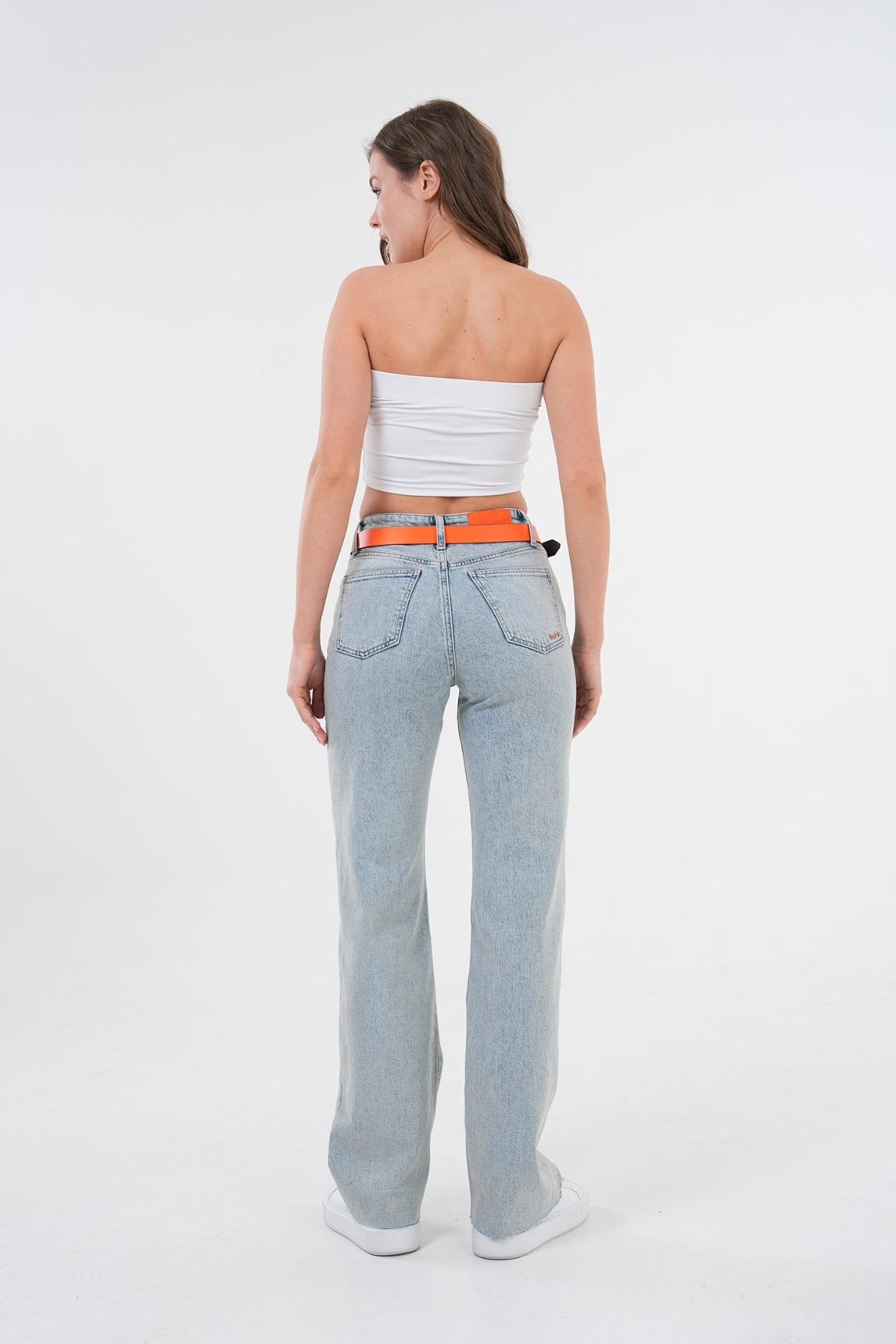 Replus Günlük Giyim Denim Pantolon Mavi