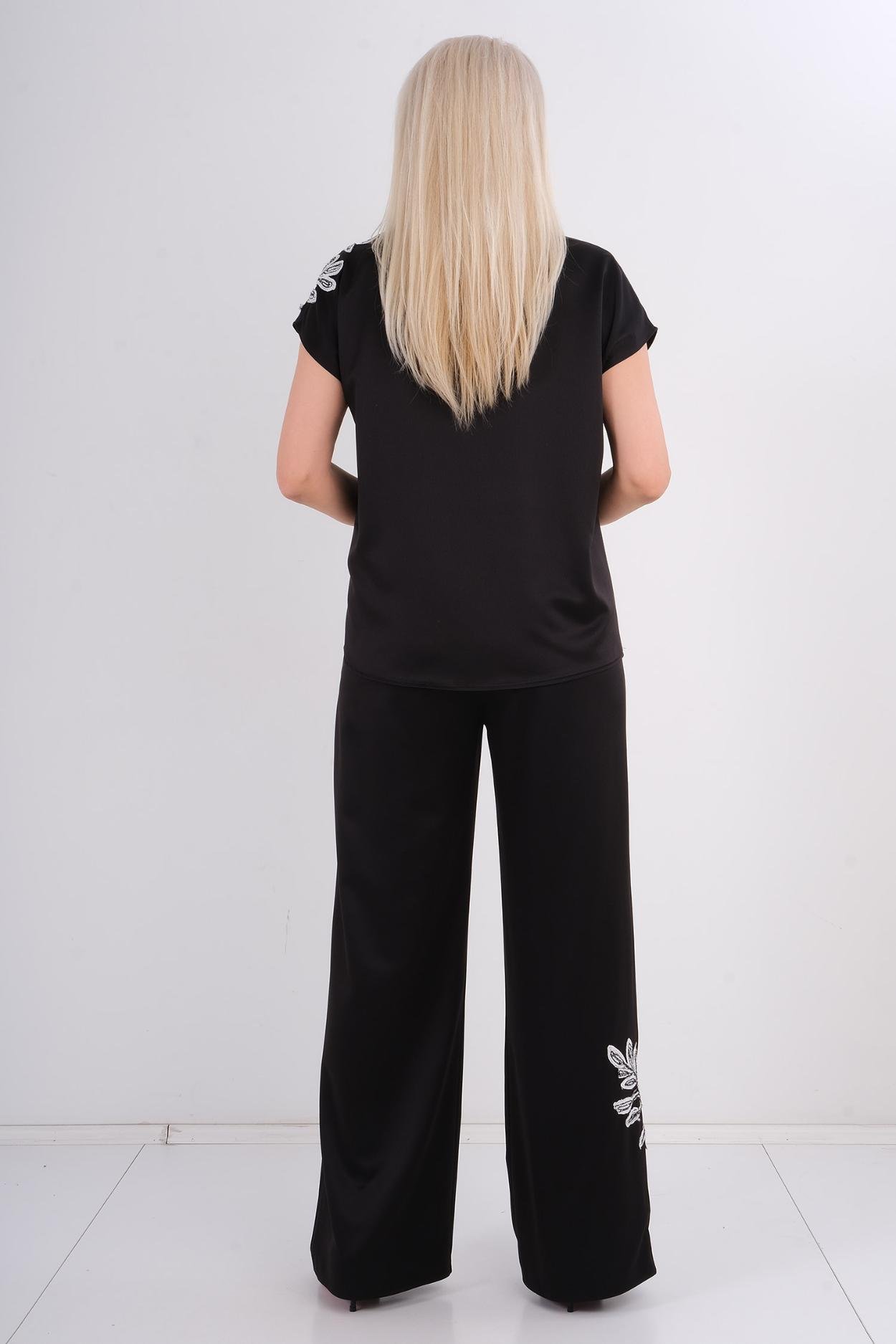 Tiajoven Casual Trousers Black