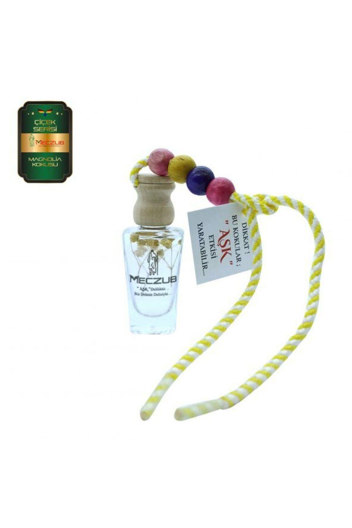 Meczub Çiçek Serisi Magnolia 12 ml Heybet Şişe Oto Kokusu Araç Araba Parfümü