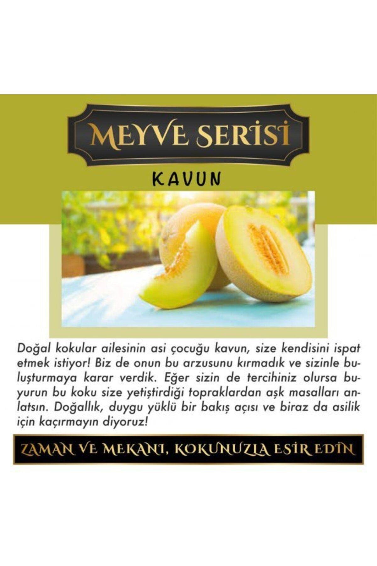 Meczub Meyve Serisi Kavun 10 Adet 8 ml Silindir Şişe Oto Kokusu Araç Araba Parfümü