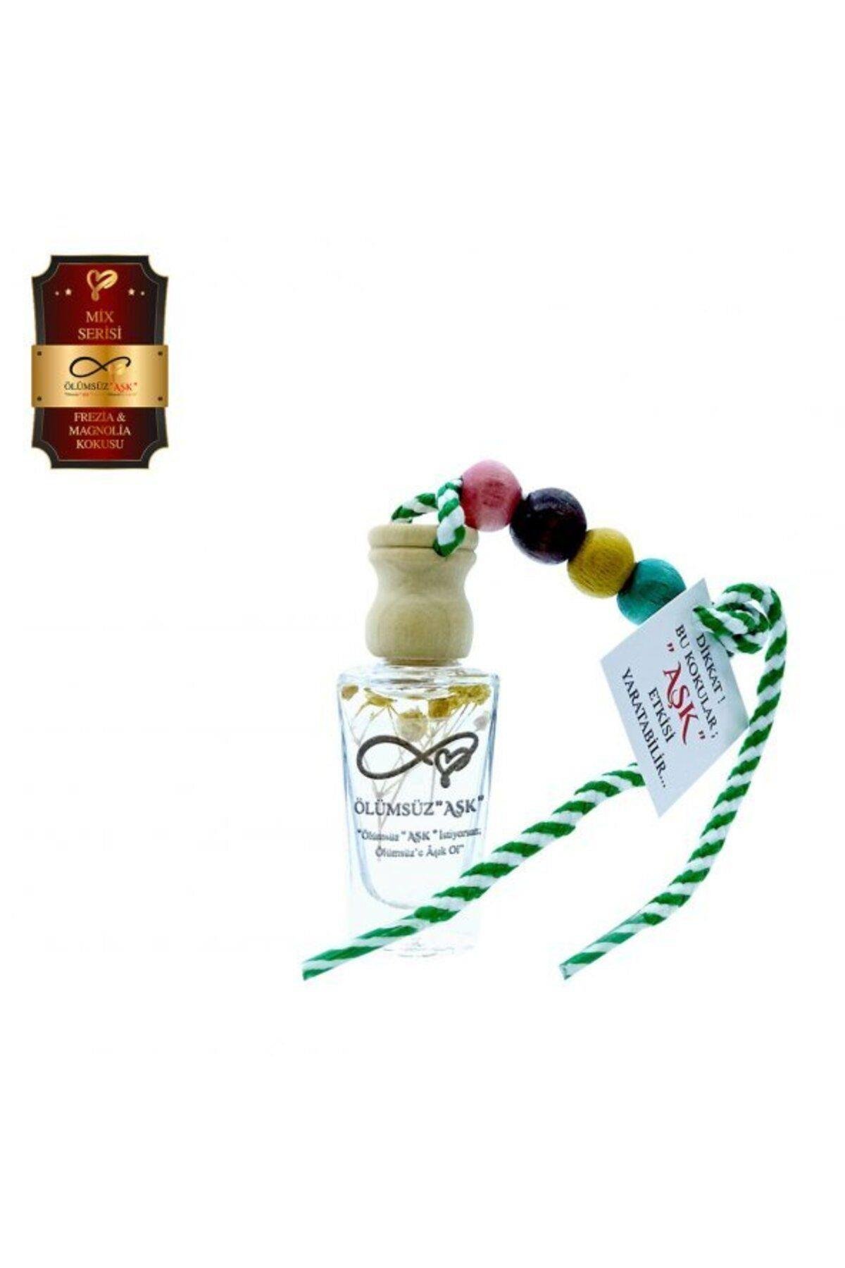 Ölümsüz Aşk Mix Serisi Fresia & Magnolia 12 ml Heybet Şişe Oto Kokusu Araç Araba Parfümü