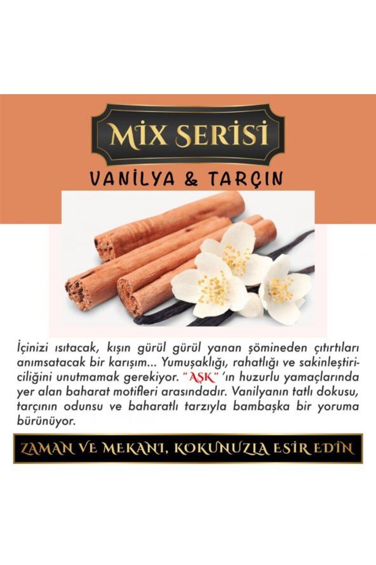 Ölümsüz Aşk Mix Serisi Vanilya & Tarçın 10 Adet 12 ml Elma Şişe Oto Kokusu Araç Araba Parfümü