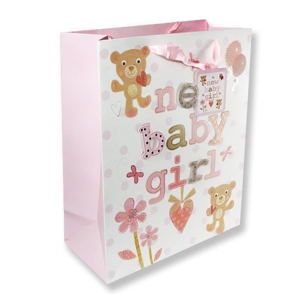 1 Adet 32x26cm Karton Çanta New Baby