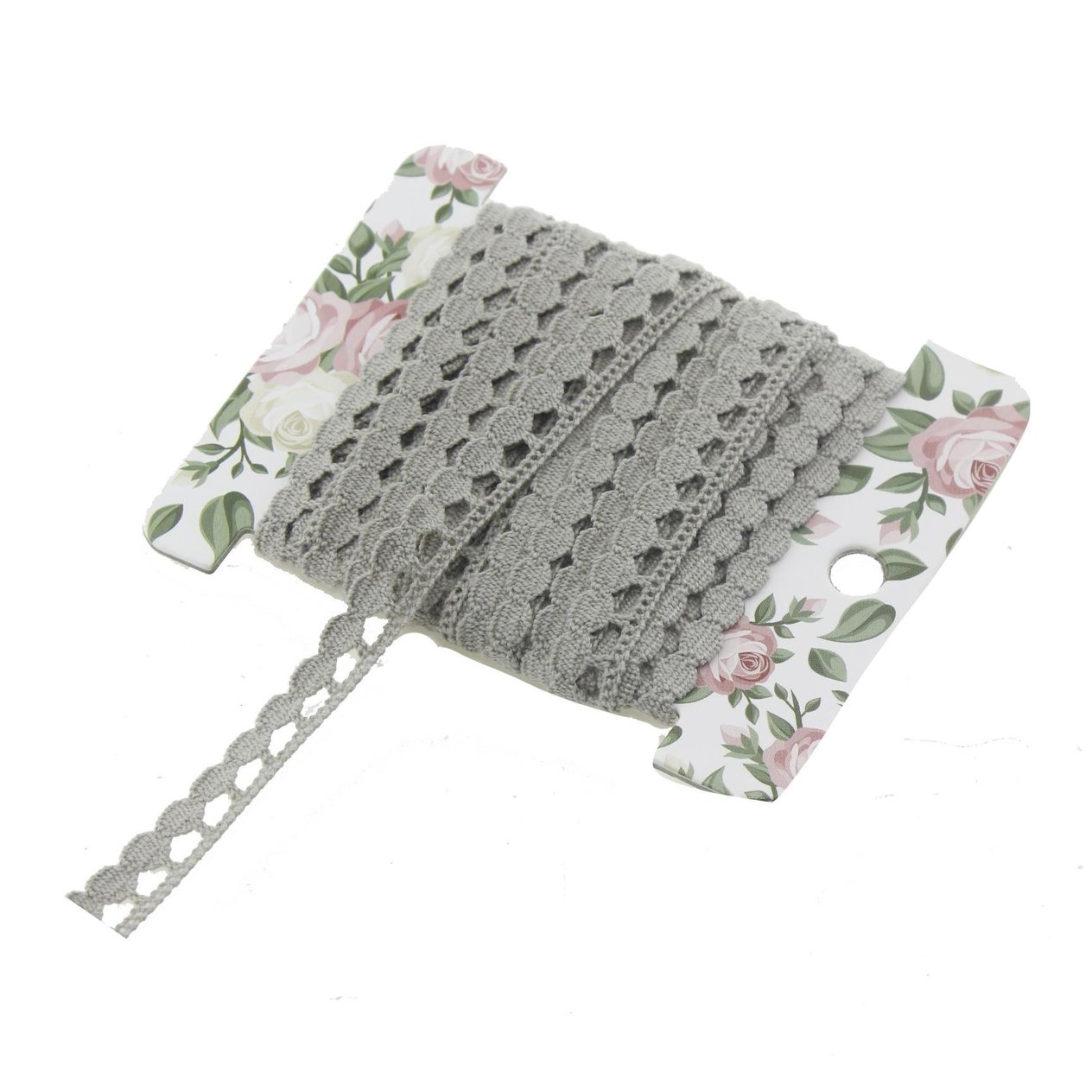 1cm x 5metre Koton Pamuk Dantel Kurdela