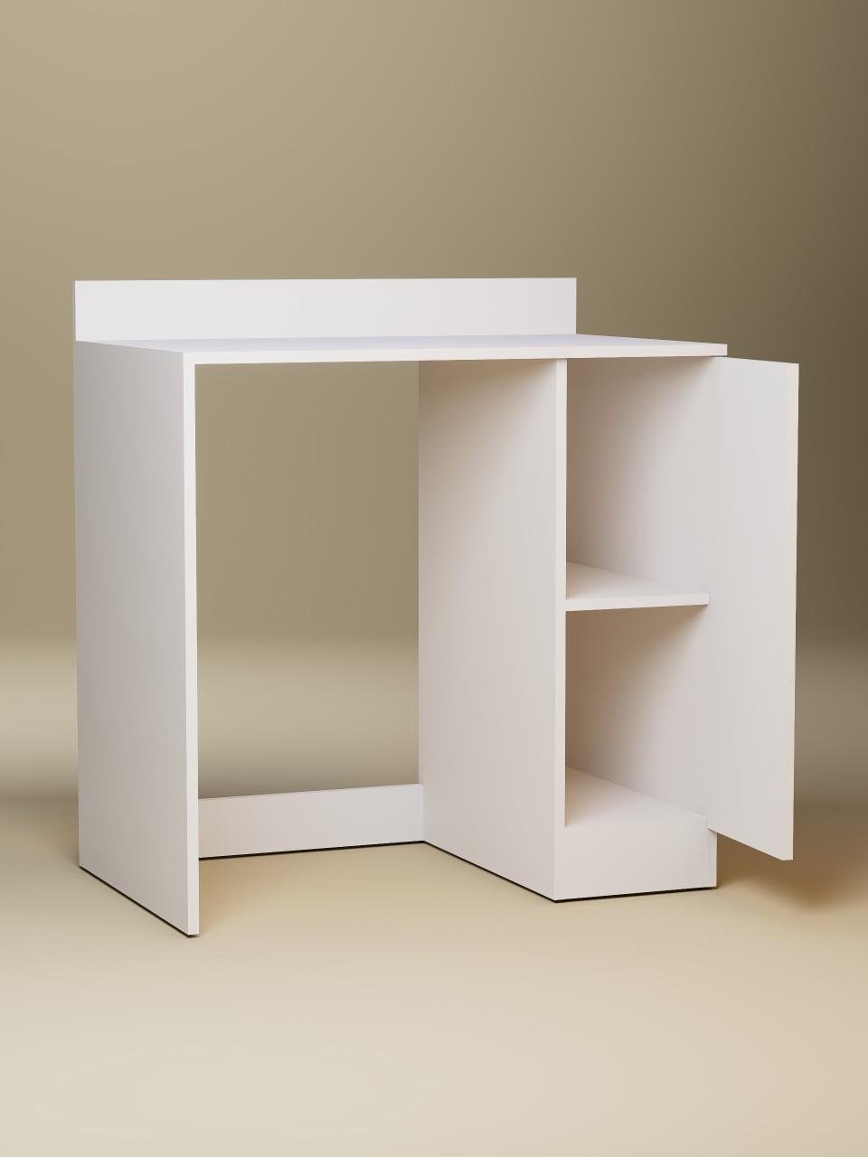 %100 MDF Çamaşır ve Kurutma Makinesi Dolabı, Kapaklı 2 Raflı Çamaşır Makinesi Düzenleyicisi
