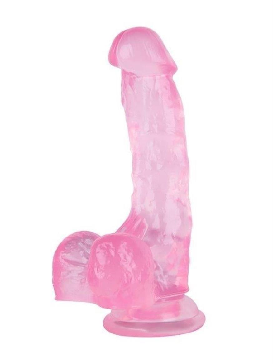 TASARIM DİLDOLARLuxerosshopTASARIM DİLDOLARCensanyeniC-7705P.Luxerosshop 18cm Pembe Dildo No:5