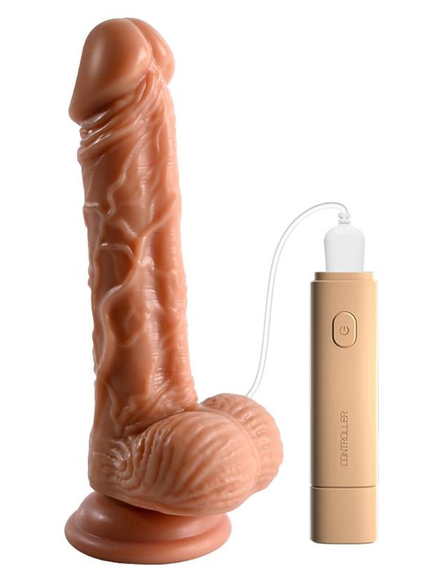 REALİSTİK VİBRATÖRNoctisREALİSTİK VİBRATÖRCensanyeniC-7754.Luxerosshop 18cm Realistik Titreşimli Dildo No:87