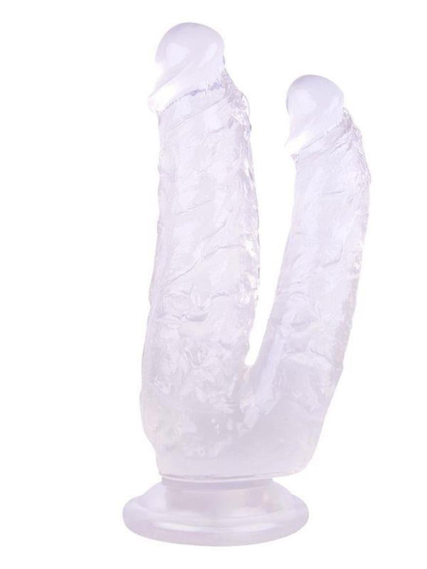 TASARIM DİLDOLARLuxerosshopTASARIM DİLDOLARCensanyeniC-7749B.Luxerosshop 19cm Beyaz Çiftli Dildo No:76