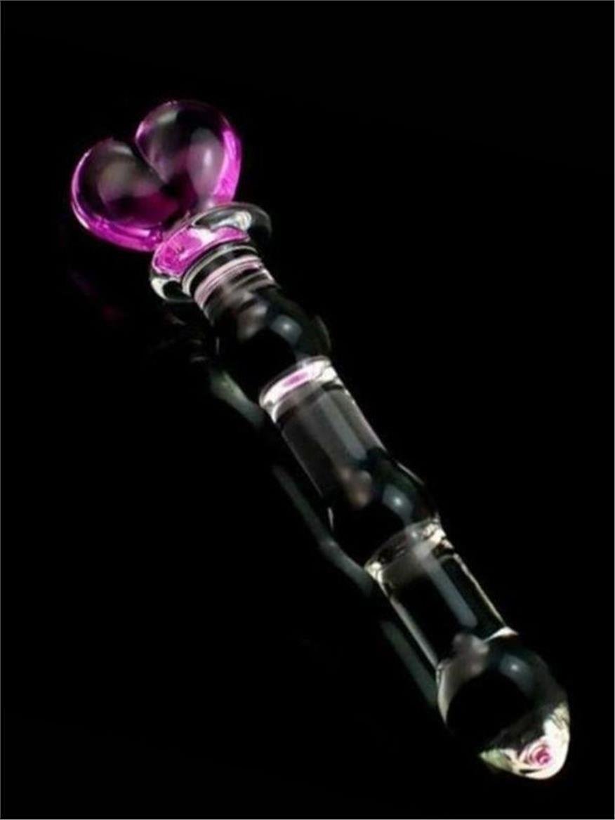 CAM ÜRÜNLERLuxerosshopCAM ÜRÜNLERCensanyeniC-7532.Luxerosshop 20 cm Boğumlu Cam Dildo