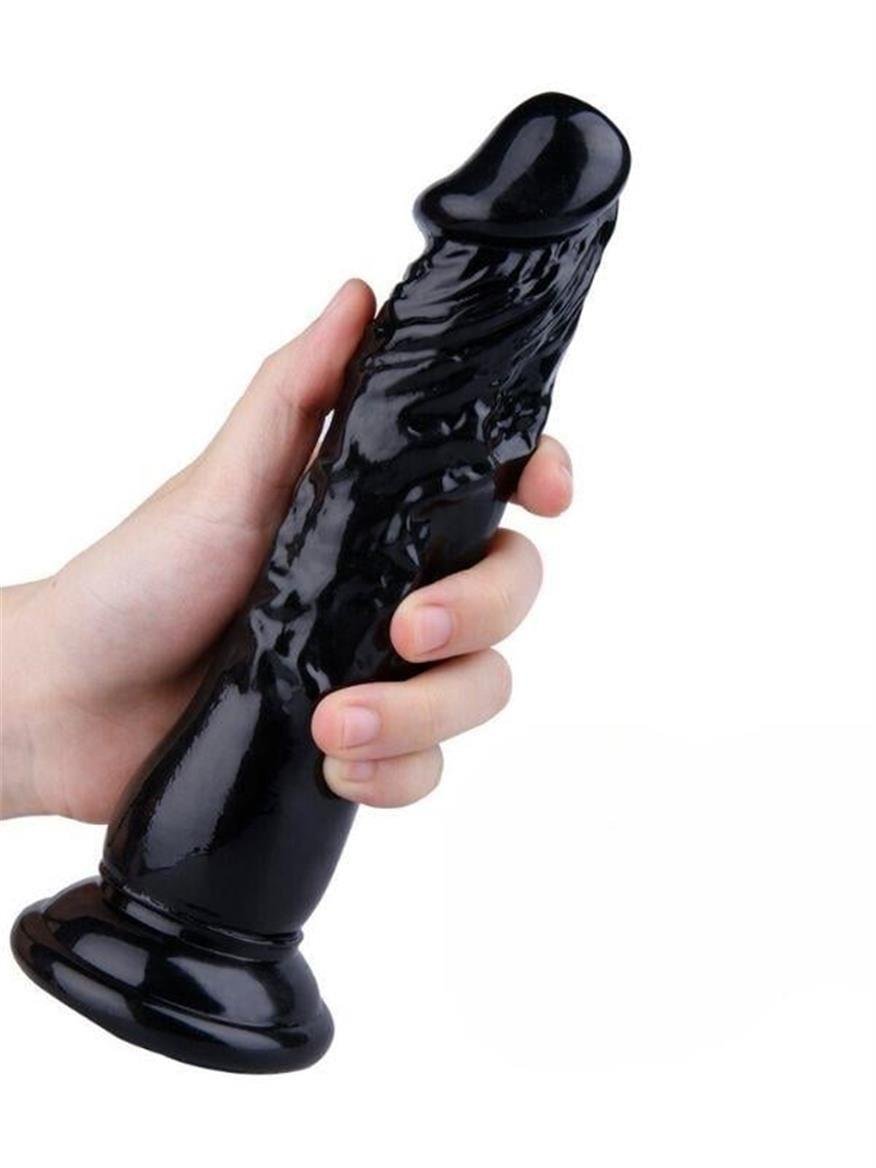 Realistik DildolarLuxerosshopRealistik DildolarCensanyeniC-7708S.Luxerosshop 20cm Siyah Dildo No:8