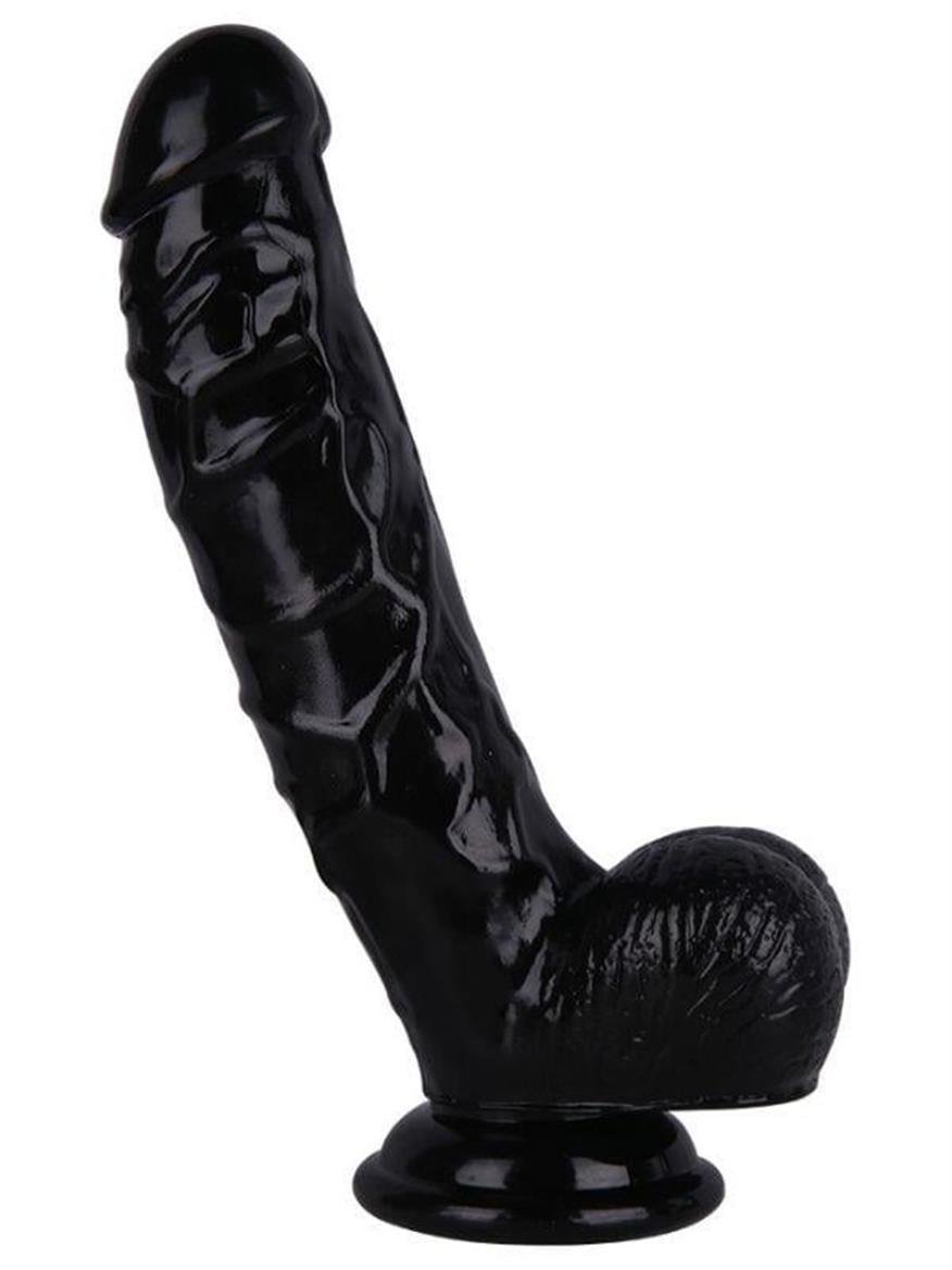 Realistik DildolarLuxerosshopRealistik DildolarCensanyeniC-7734S.Luxerosshop 21,5cm Siyah Dildo No:51