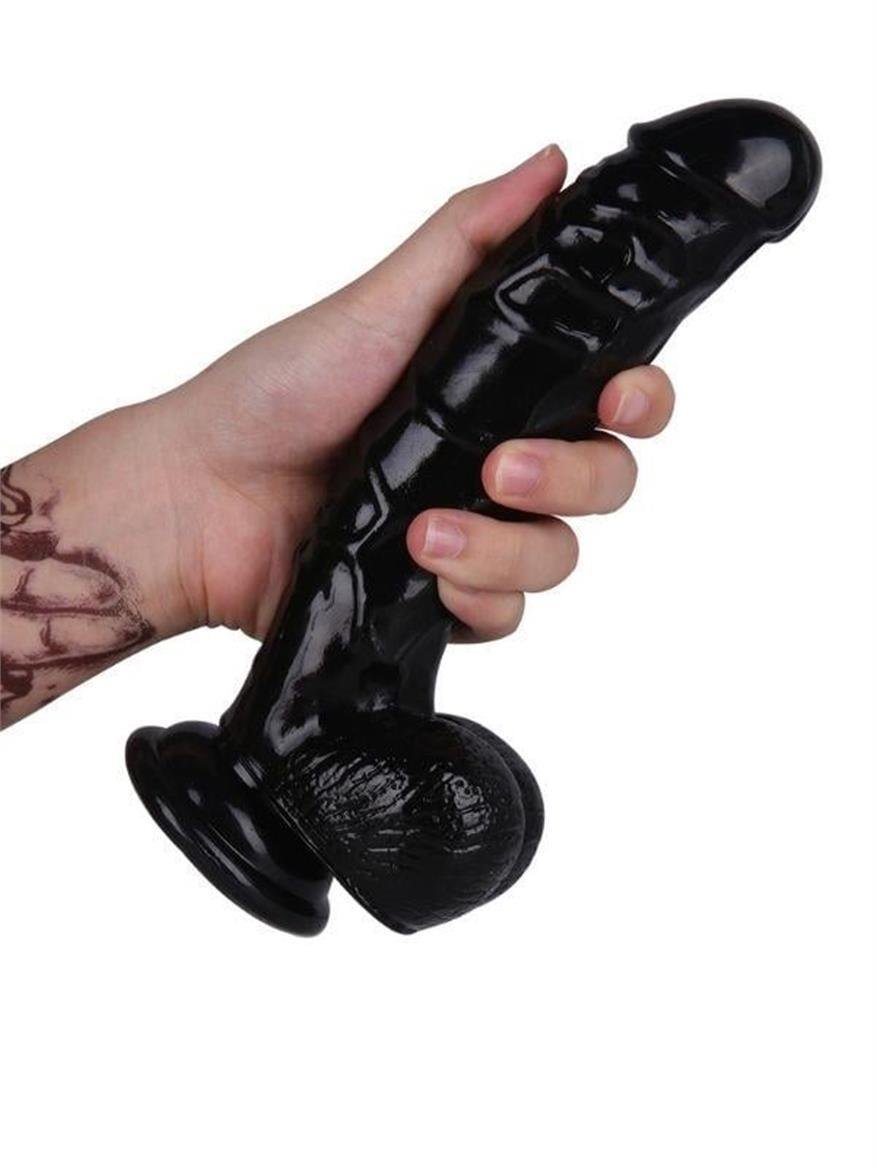 Realistik DildolarLuxerosshopRealistik DildolarCensanyeniC-7734S.Luxerosshop 21,5cm Siyah Dildo No:51