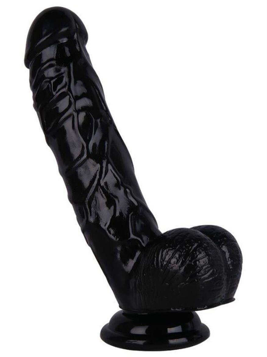 Realistik DildolarLuxerosshopRealistik DildolarCensanyeniC-7734S.Luxerosshop 21,5cm Siyah Dildo No:51