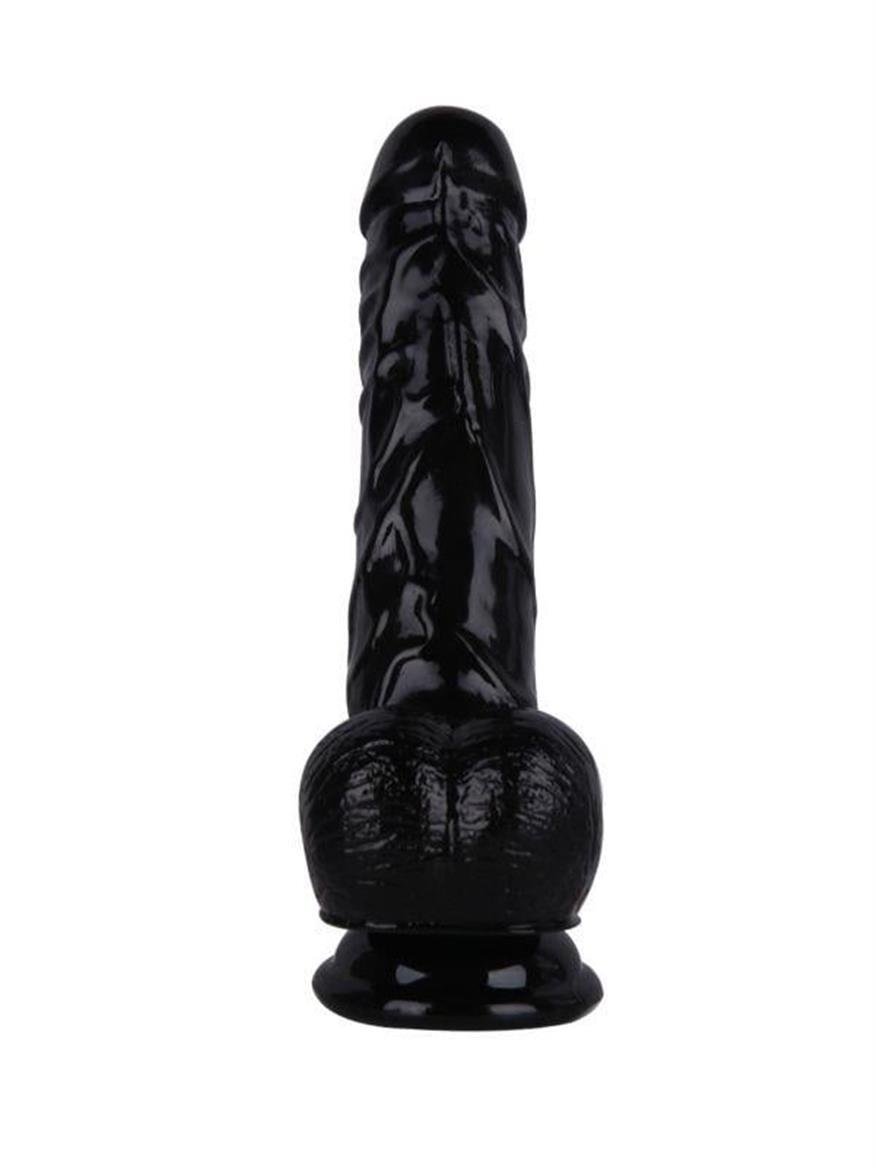 Realistik DildolarLuxerosshopRealistik DildolarCensanyeniC-7734S.Luxerosshop 21,5cm Siyah Dildo No:51