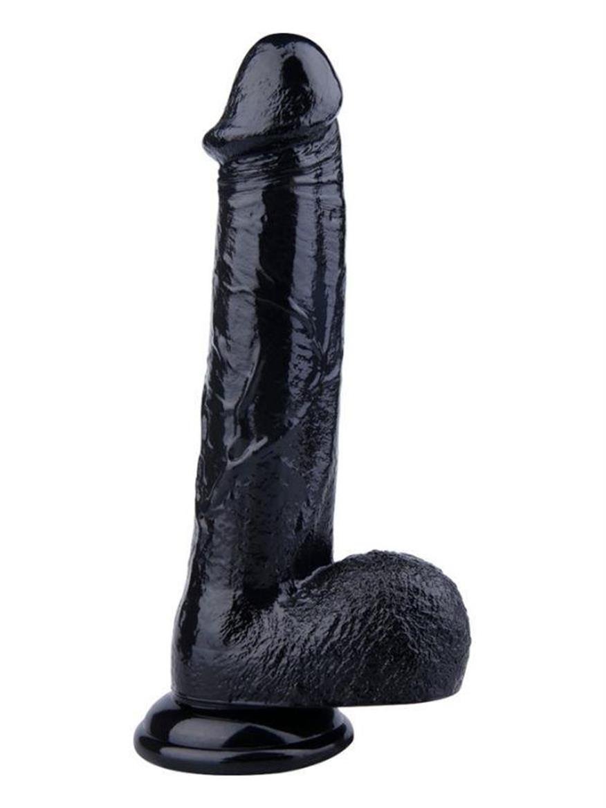 REALİSTİK DİLDONoctisREALİSTİK DİLDOCensanyeniC-7748S.Luxerosshop 24cm Siyah Dildo No:75