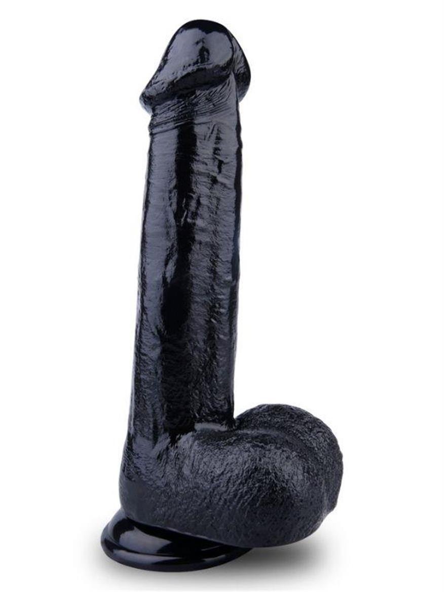 REALİSTİK DİLDONoctisREALİSTİK DİLDOCensanyeniC-7748S.Luxerosshop 24cm Siyah Dildo No:75