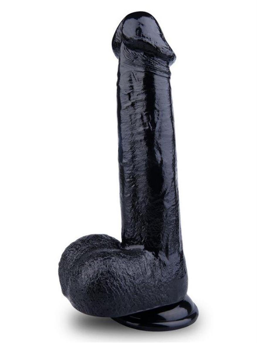 REALİSTİK DİLDONoctisREALİSTİK DİLDOCensanyeniC-7748S.Luxerosshop 24cm Siyah Dildo No:75