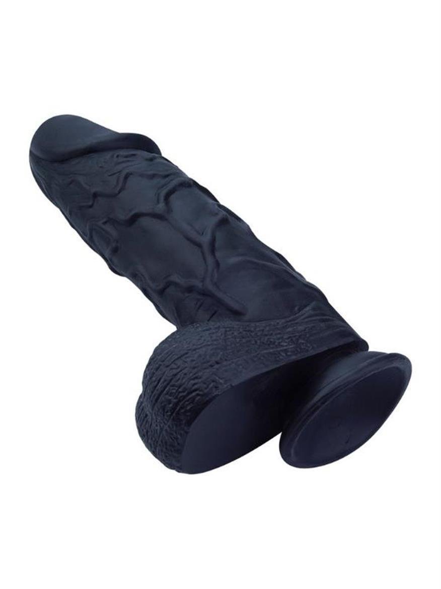 Realistik DildolarLuxerosshopRealistik DildolarCensanyeniC-7796S.Luxerosshop 26cm Siyah Realistik Dildo No:170