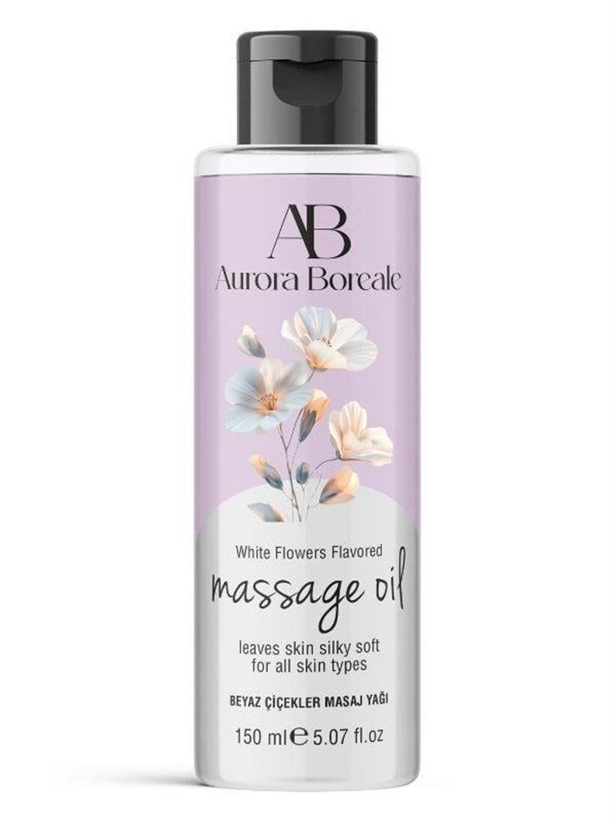 MASAJ YAĞLARILuxerosshopMASAJ YAĞLARICensanyeniC-5223.Luxerosshop Beyaz Çiçek Aromalı Masaj Yağı 150 ML