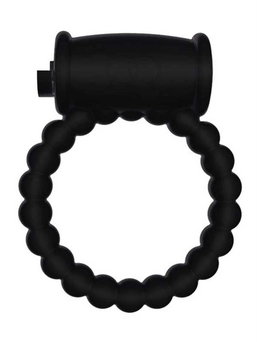 HALKA VE KILIFLARLuxerosshopHALKA VE KILIFLARCensanyeniCRF008S.Luxerosshop Boğumu Titreşimli Penis Halkası Siyah