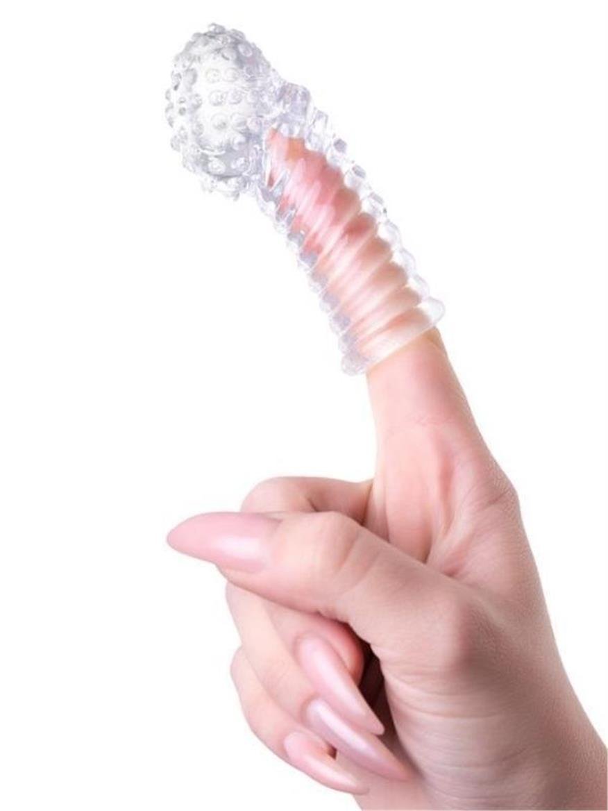 HALKA VE KILIFLARA-ToysHALKA VE KILIFLARCensanyeniC-T768027.Luxerosshop Dale  Şeffaf Parmak Kılıfı  8,5 cm