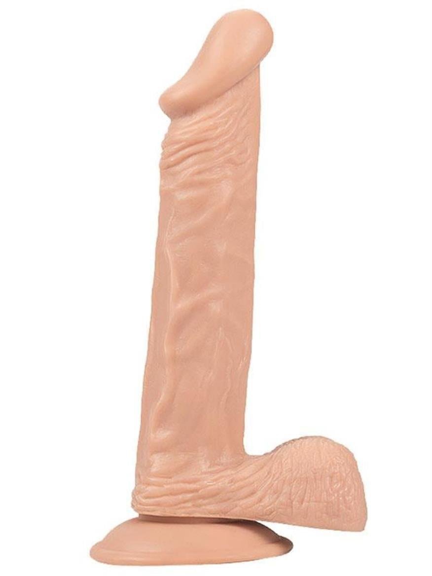 Realistik DildolarLuxerosshopRealistik DildolarCensanyeniC-7234.Luxerosshop Dickdo Gerçekçi Testisli Dildo Penis 24cm