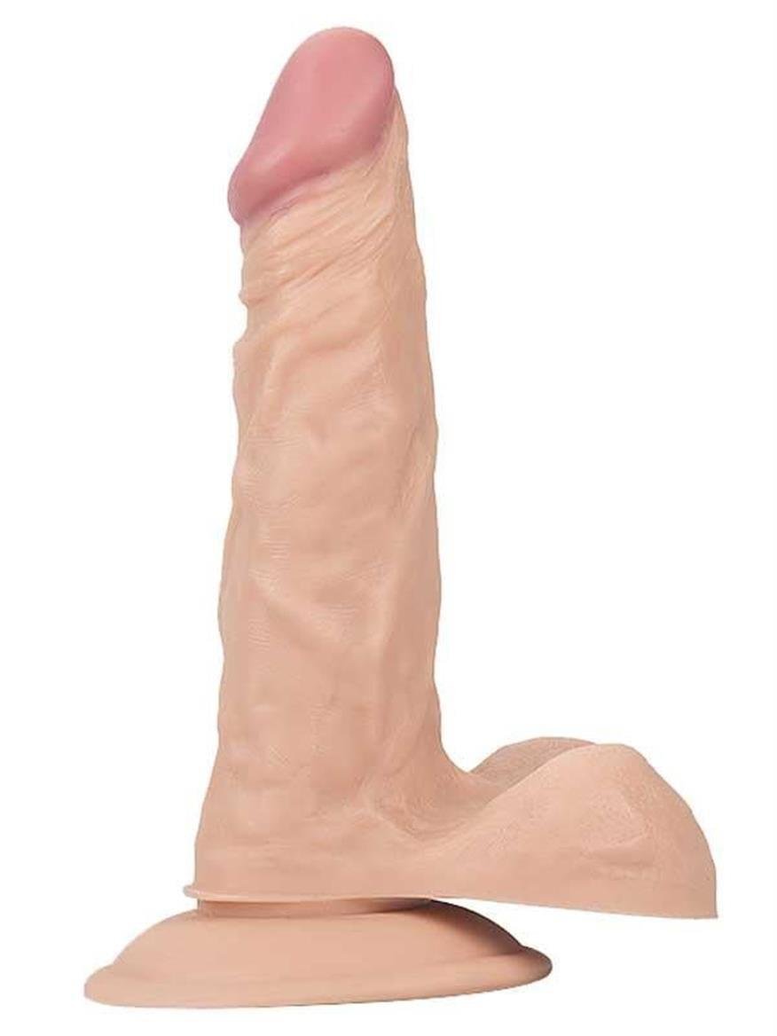 Realistik DildolarLuxerosshopRealistik DildolarCensanyeniC-7228.Luxerosshop Dickdo Gerçekçi Testisli Dildo Penis 19cm model1
