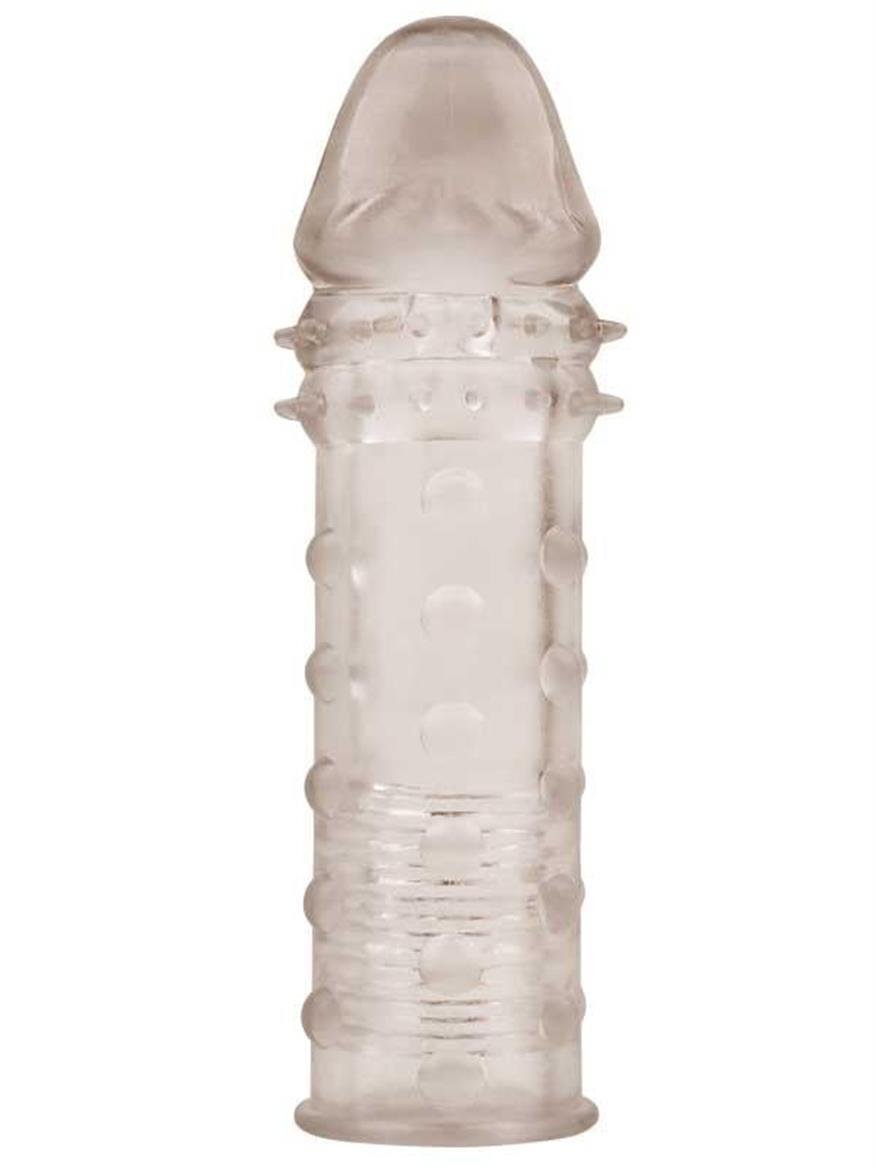HALKA VE KILIFLARChisa NoveltiesHALKA VE KILIFLARCensanyeniC-CH0077.Luxerosshop Extra Texture Sleeve Tırtıklı Penis Kılıfı - Gri