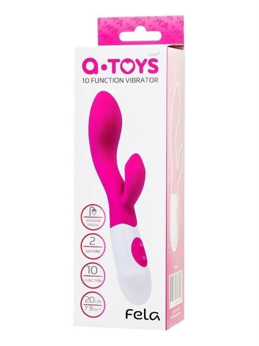MODERN VİBRATÖRLERA-ToysMODERN VİBRATÖRLERCensanyeniC-T765002.Luxerosshop Fela Klitoral Vibratör  silikon pembe 20,5 cm