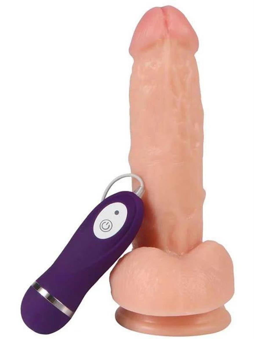 REALİSTİK VİBRATÖRLuxerosshopREALİSTİK VİBRATÖRCensanyeniCXSWBC10029V.Luxerosshop Kassadin Titreşimli Gerçekçi Realistik Penis 17.5 cm