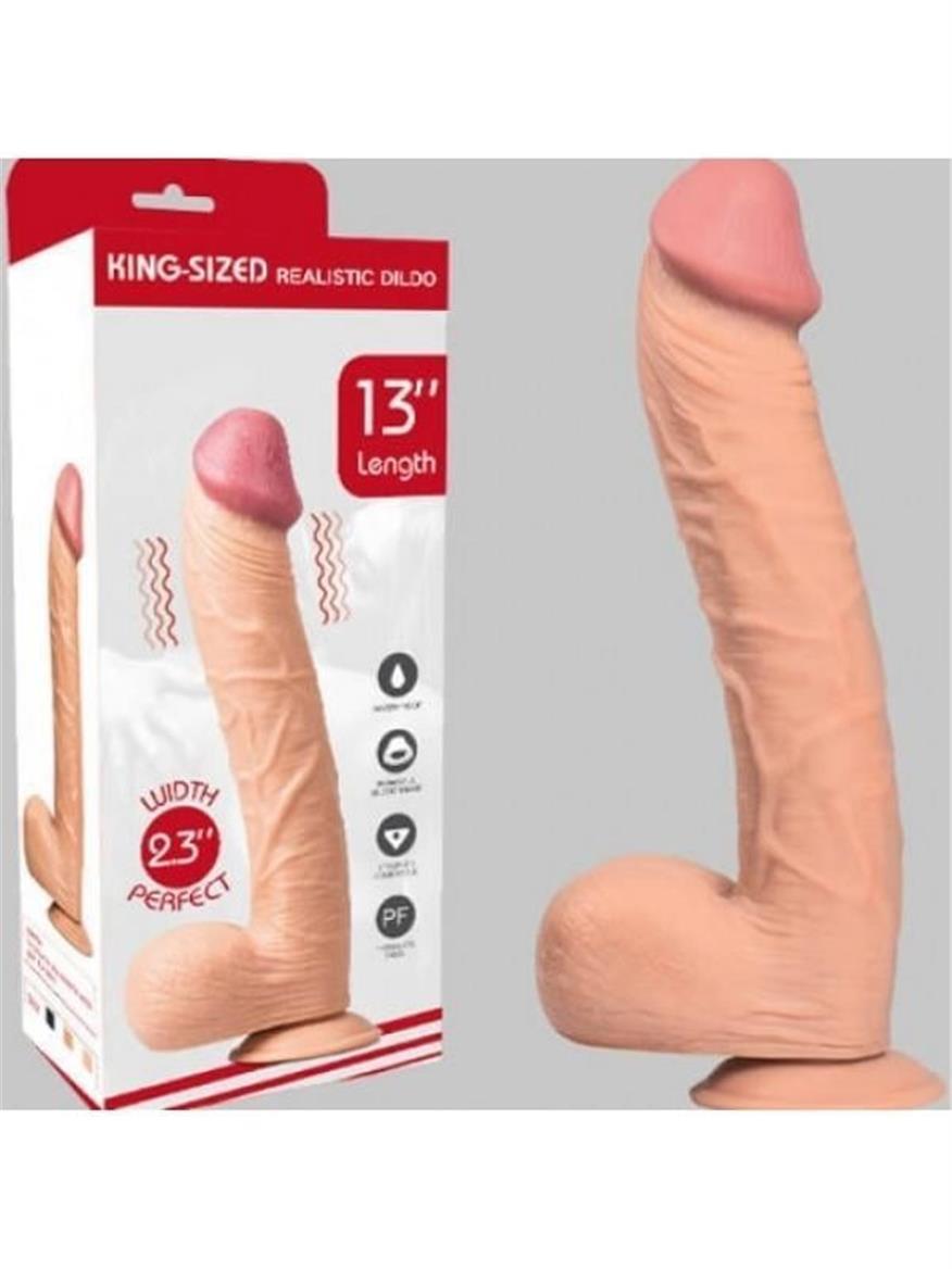 Realistik DildolarLuxerosshopRealistik DildolarCensanyeniC-7396.Luxerosshop King Sized 33 cm Dildo