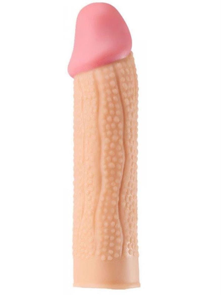 HALKA VE KILIFLARLuxerosshopHALKA VE KILIFLARCensanyeniC-YN0050.Luxerosshop Max Man 30mm Dolgulu Penis Kılıfı YN0050