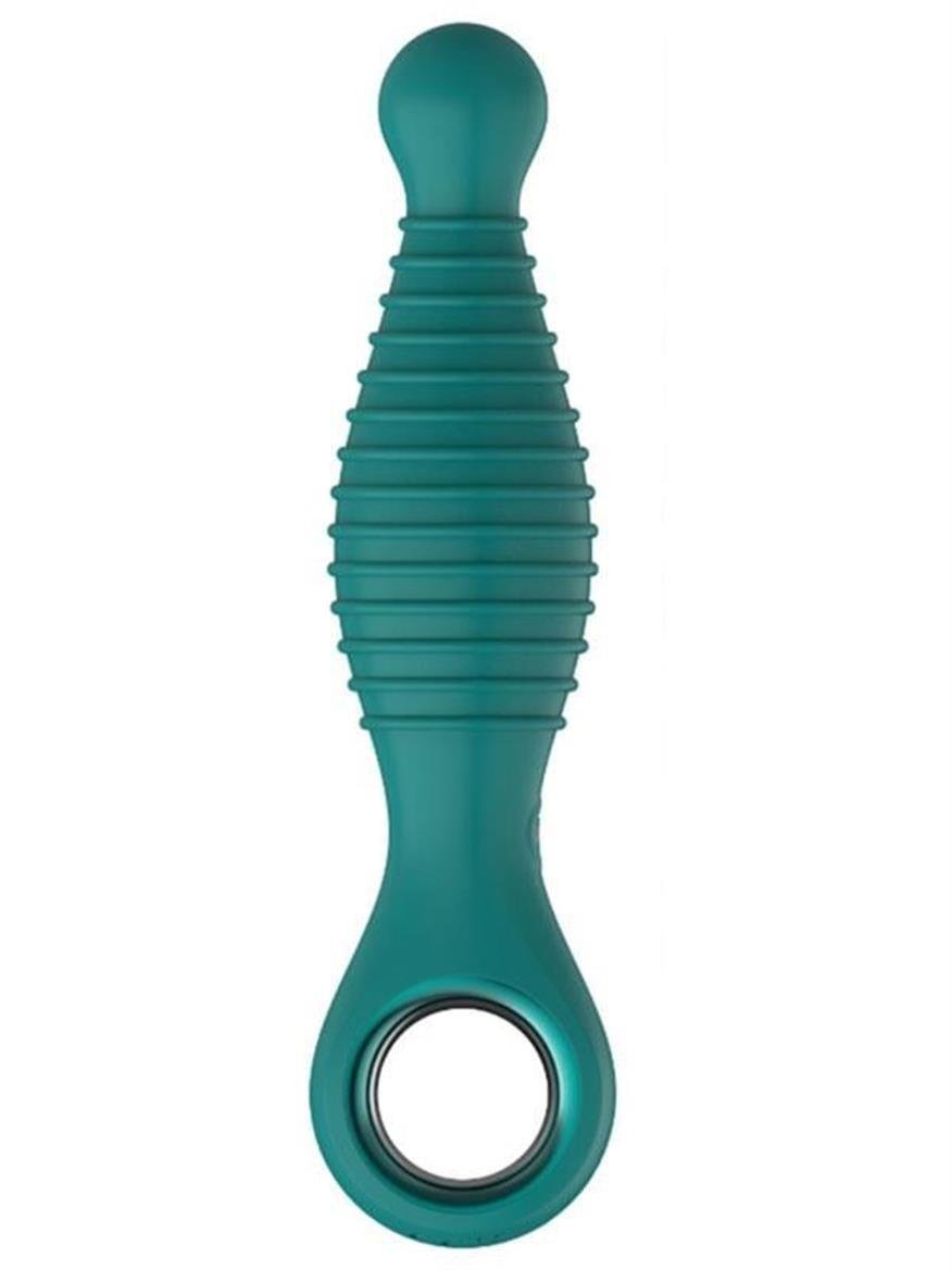 ANAL OYUNCAKLARLuxerosshopANAL OYUNCAKLARCensanyeniC-X7340.Luxerosshop Şarjlı Tırtıklı Anal Vibratör - Yeşil