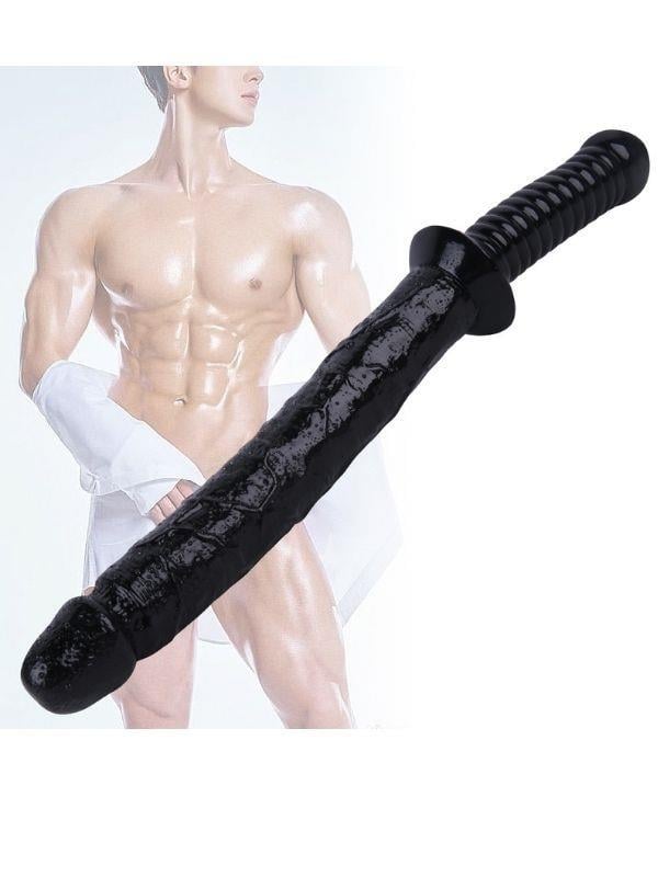 Realistik DildolarLuxerosshopRealistik DildolarCensanyeniC-7855S.Luxerosshop Siyah Renk 38 cm Jop Dildo Model No:1070