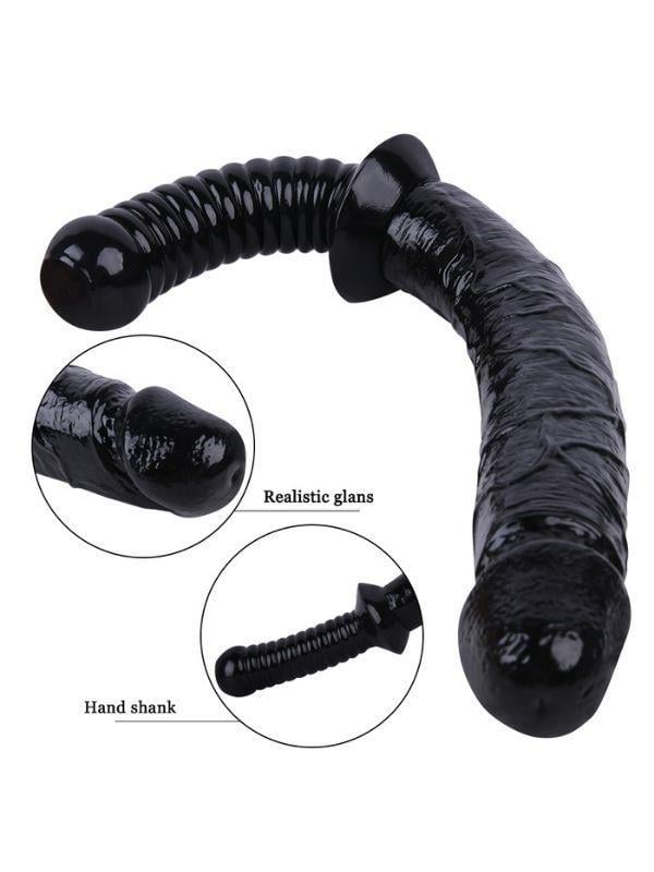 Realistik DildolarLuxerosshopRealistik DildolarCensanyeniC-7855S.Luxerosshop Siyah Renk 38 cm Jop Dildo Model No:1070