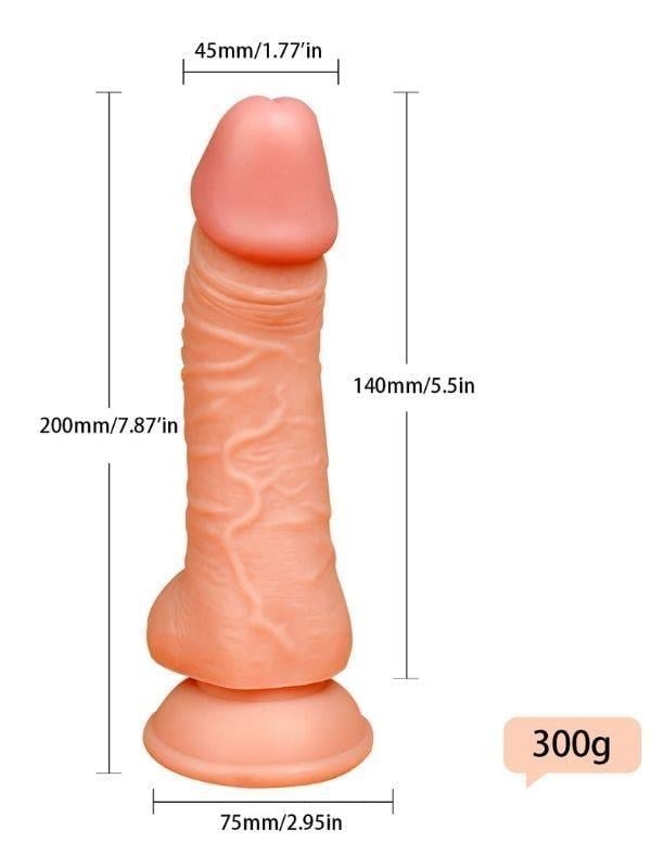 Realistik DildolarLuxerosshopRealistik DildolarCensanyeniC-7854.Luxerosshop Ten Rengi 20 cm Dildo Model No:1065