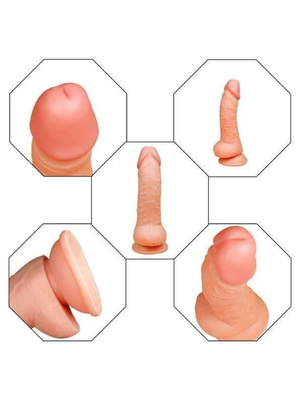 Realistik DildolarLuxerosshopRealistik DildolarCensanyeniC-7854.Luxerosshop Ten Rengi 20 cm Dildo Model No:1065