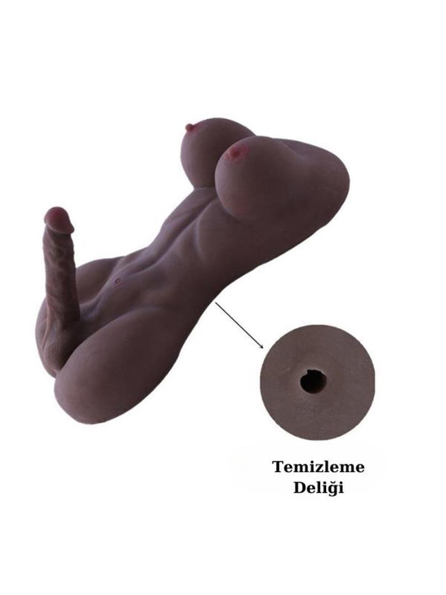 VAJİNA VE MASTÜRBATÖRLERLuxerosshopVAJİNA VE MASTÜRBATÖRLERCensanyeniC-R003.Luxerosshop Yarım Vücut Zenci Trans Manken