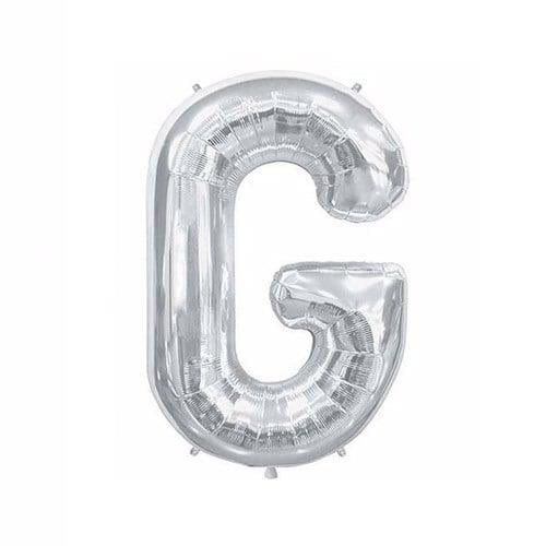 16 inç Folyo Balon16 inç Gümüş G Harfi Folyo Balon 