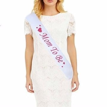 Baby Shower Mom To Be Kuşak Pembe
