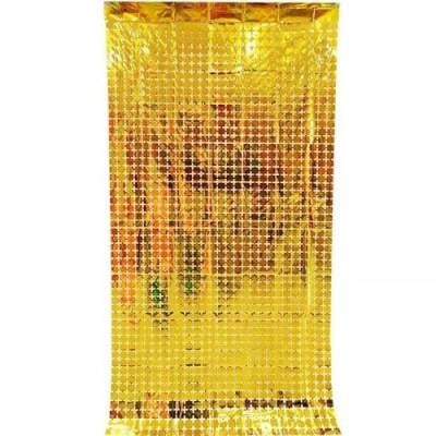Dekor SüslerGold Kareli Perde Kapı Süsü