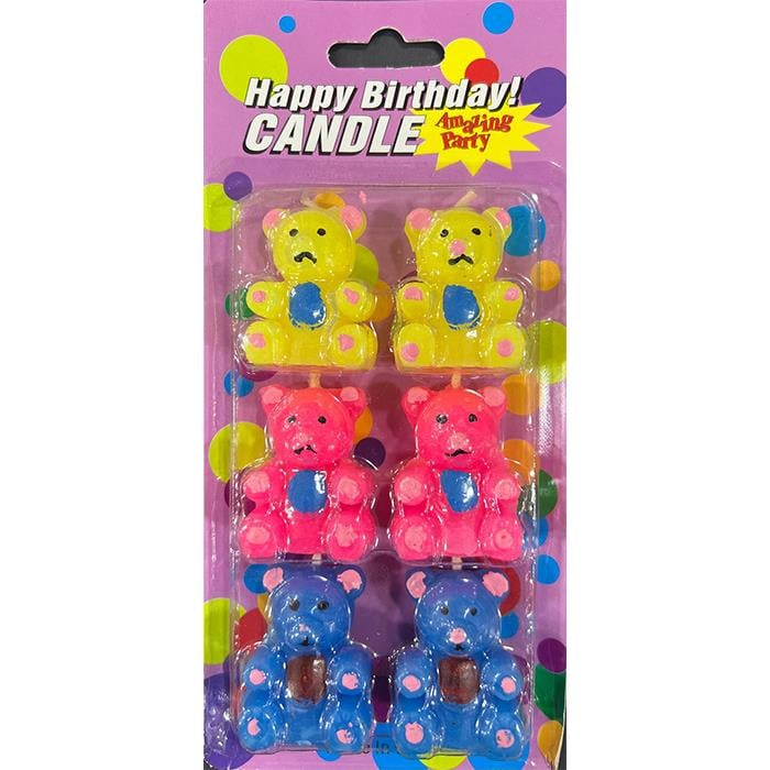 Mum Ve MeşaleAyıcık Mum 12pk