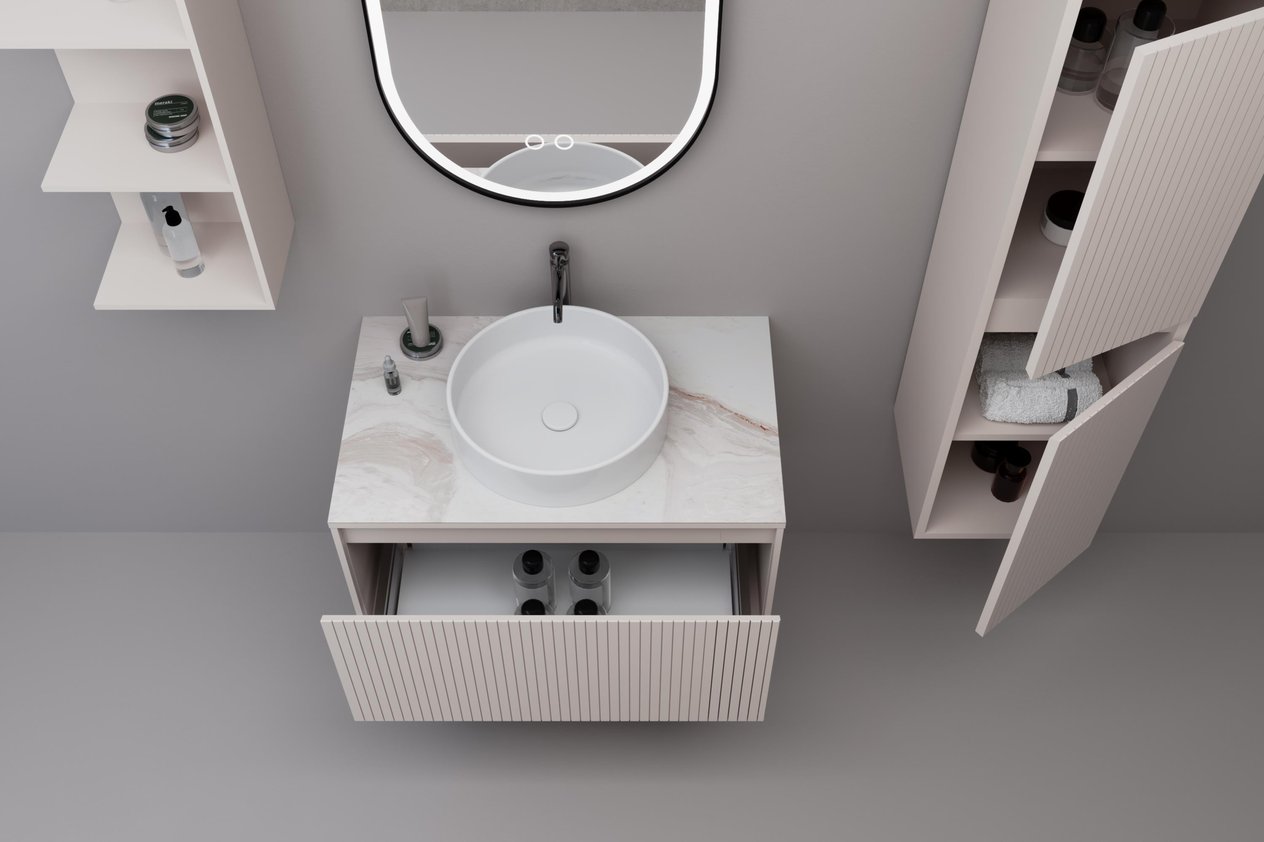 Almonde Banyo Dolabı
