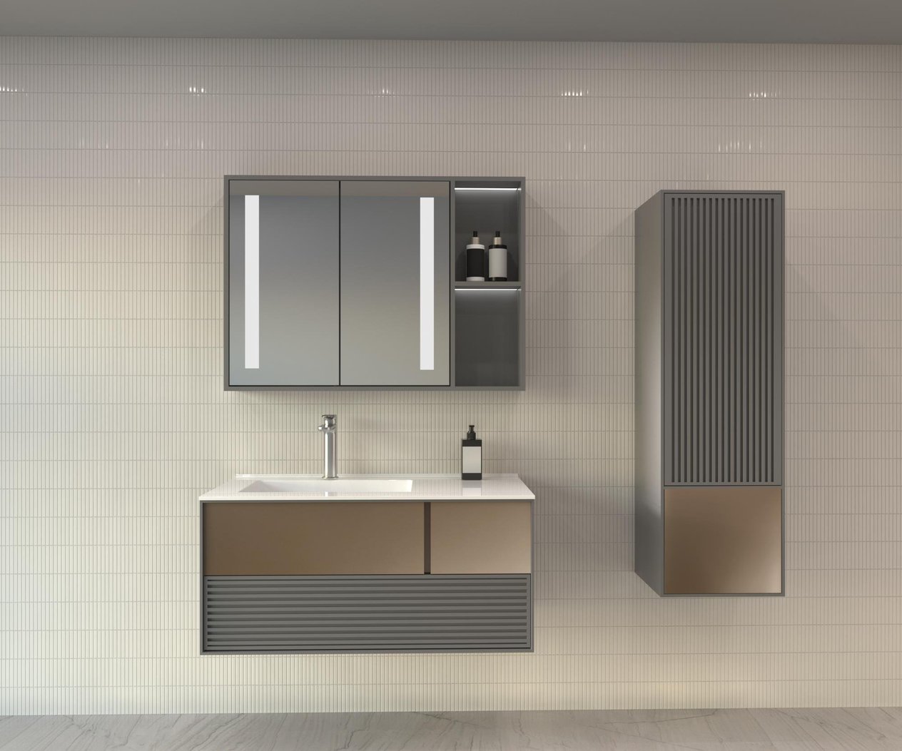 Boneta Banyo Dolabı