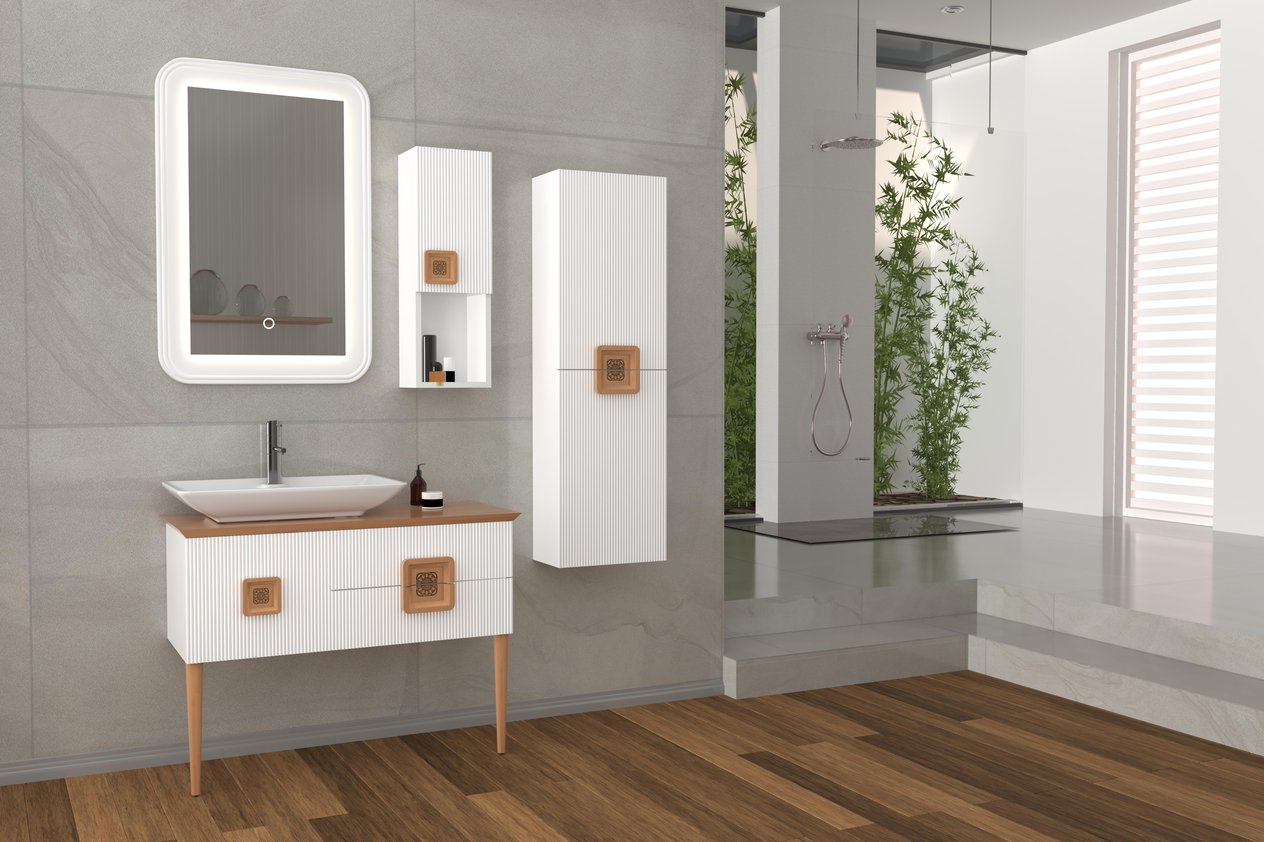 Zürih Banyo Dolabı